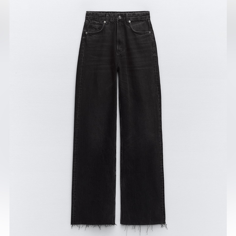 Zara TRF Wide Leg Jeans